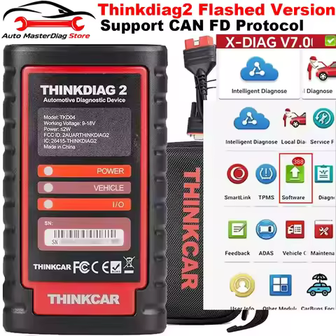 THINKCAR Thinkdiag 2 Online Diagzone XPRO5 Xdiag ADS Pro Prodiag Software THINKDIAG2 PK DBSCAR VII E