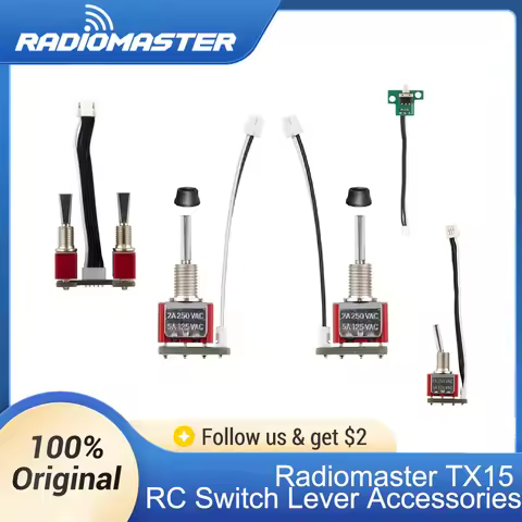 RadioMaster TX15 Remote Controller SE SF Switch 3 Position Assembly, SA+SB/SC+SD Switch Assembly, SE