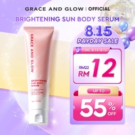 Grace and Glow Whitening Body Serum Cream Sunscreen PA+++ Smoothing Skin Daily Care Underarm Body Wh