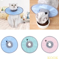 KOOK Adjustable Cat Recovery Collar Soft Waterproof Cone for Cats Wound Healing After Surgery Cone f