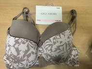 Brand New Authentic Gigi Amore 2P TSHIRT Wired Bra 34B