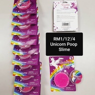 Unicorn Poop Slime 12’s