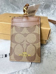 現貨‼️ Coach 掛頸證件套 工作牌 證件套 卡片套 卡套 Card Holder