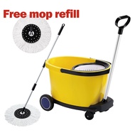 [Sweet Home] SupaMop Commercial Spin Mop Set / Time saving and efforts saving cleaning more effeciently