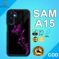 PJC Case Samsung A15 Latest [BUTTERFLY] Casing Samsung A15 Hardcase Softcase Premium Glossy