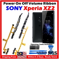 ORl NGS Brand Power On Off Volume Flex Cable Ribbon Compatible For SONY Xperia XZ2 H8266 H8216 H8296