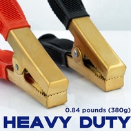 【AJL】-1 Pair Battery Jumper Cable Clamps Crocodile Clamps 1000A Pure Brass Cable Wire Clips Suitable