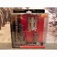 【模型成品】1:72 1/72 戰爭廢墟 軍事 樹脂場景上色成品套裝 VSTANK RUINED BUILDINGS