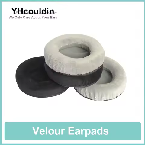 Velour Earpads For Sennheiser HD25 HD25-II Headpohone Replacement Headset Ear Pad