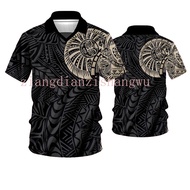 Viking tattoo Jersey Retro Collar Lunastudio Jersey Sleeved Unisex High Council Jersey Viral Ootd Be