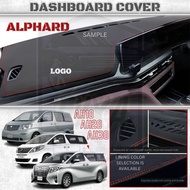 Toyota Alphard AH30 AH20 AH10 2002-2022 ADV Leather Dashboard Cover Anti Slip