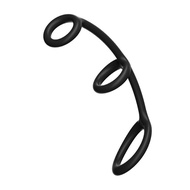 HA-823 Wearable Silicone Lock Fine Ring Physical Manual Three-in-One Ring @ ##HA- 823 Wearable Silic