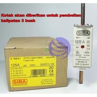 Fuse Siba Nh1 125A 500V 2000313.125