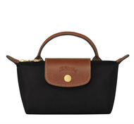 100% Authentic Long champ bag women bag mini Longchamp Handbag ladies handbags Cognac unilateral short handle nylon dumpling bags㏇0304