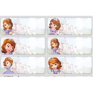 Name Stickers - Sofia The First 4618