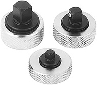 3Pcs Finger Ratchet Set 1/4 3/8 1/2in Drive β Compact 38mm Thumbwheel Wrench Reversible Ratcheting F