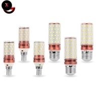 FS Got Liang Real Power 6W 8W LED Corn Bulb E27 E14 Light Bulb 60/80LEDs SMD2835 220V High Brightnes