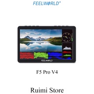 FEELWORLD F5 Pro V4  Camera Monitor： 6 Inch Touch Screen IPS  4K HDMI Video Focus Assist for Gimbal 