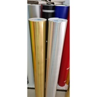 Oyama Hairline Silver Brush Sticker L126Cm X L100Cm