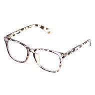 Cyxus Anti Blue Light Glasses Leopard Square-Rimmed Glasses Eye Protection Reduces Fatigue Reading G