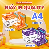 Quality Office Printing Paper 70gsm/80gsm Genuine Thai A4 Size