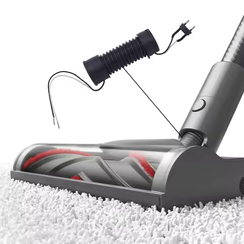【Original】Dreame Floor Brush Carpet Brush Repair Accessories Electrified Hose for dreame V8 V9 V10 X