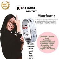 K ION NANO BRACELET Health BRACELET k link titanium BRACELET Women anti Rust BRACELET k link BRACELE