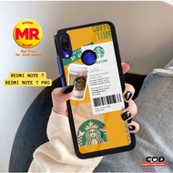 STARBUCKS HP Pure Case - Case - REDMI NOTE 7 NOTE 7 PRO [BUCKS] - Fashion Case - Latest Case - Cheap
