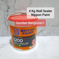 Cat Dasar Wall sealer 5200 Nippon Paint dinding tembok interior 4kg