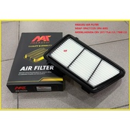 MEAUSU AIR FILTER  MSAF-5PH(17220-5PH-A00)  MODEL:HONDA CRV 2017 TLA 2.0 / TME 2.0