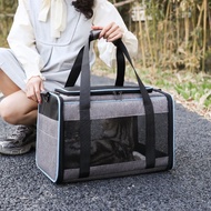 Pet Bagpack,Breathable Mesh Window Foldable Cat Dog Backpack Pet Travel Carrier For Cat Dog
