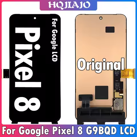 Original 6.2" For Google Pixel 8 LCD GWKK3 GKWS6 G9BQD Display Touch Screen Digitizer Assembly For G