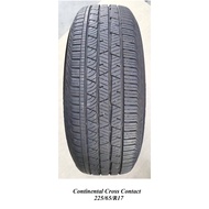 Pre Loved Continental Cross Contact 225/65/R17 Tires / Tyres