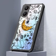 Acrylic Phone Casing For Redmi Turbo 5 Max 3 4 Pro Case With Patterns Luxury Ultrathin Black Frame T