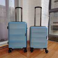 Ultra-Light PC Luggage 20-Inch Carry-On 24-Inch Handheld 28-Inch Checked Bag Soft Wheels for Men And