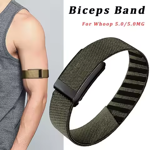 Resistant Bicep Band compatible with the Whoop 5.0 one+peak Breathable Nylon Band for Bicep Bands fo