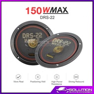 Roadstar DRS-22 6.5" Dual Cone Flush Mount Speaker Universal