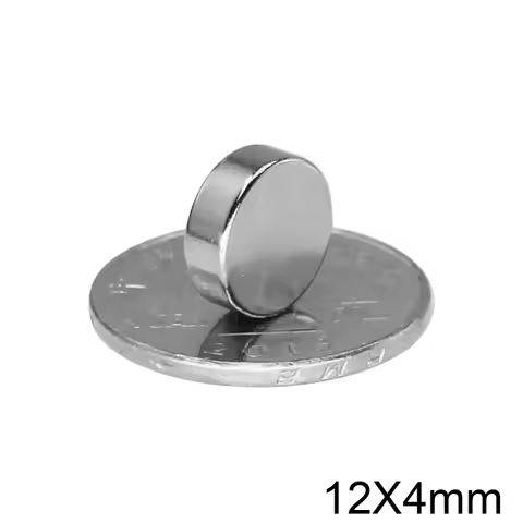 12x4mm Powerful Magnets 12mm x 4mm For Home Refrigerators, Offices DIY 12x4 Round Magnets 12*4