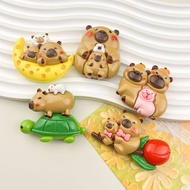 DIY UV Capybara Resin Luxury UV Capibara Family Bead/