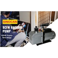 Sinocan 3/4Hp 8.0CFM 5-Pa Single-Stage Vacuum Pump