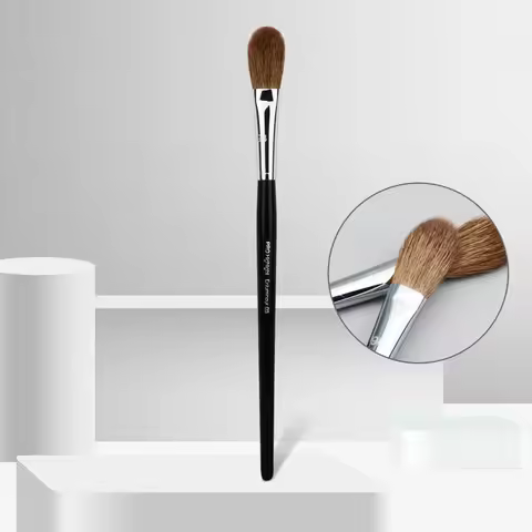 High End SEP #98 Pro Highlighting Makeup Brush Goat Hair Black Long Handle Big Eyeshadow Blender Mak