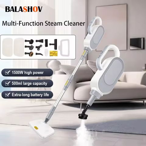 Multi-Function Steam Cleaner High Pressure Handheld Steam Mop for Floor Cleaning Electric Carpet Cle