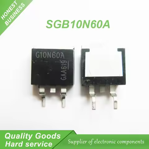Free shipping 10pcs/lot SGB10N60A G10N60A TO-263 600V 20A new original