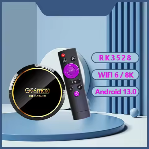 G96max Q8 TV BOX RK3528 Ram 4GB ROM 64GB 2.4G 5G Wifi6 BT5.0 Android 13 Media Player Set top BOX