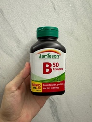 [香港行貨] Jamieson Vitamin B50 Complex維他命B雜 (120 tablets)