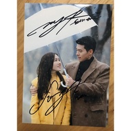 Crash Landing on Love Hyun Bin Autographed Photo 23cm Star Merchandise