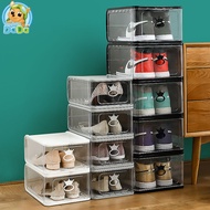 กล่องใส่รองท้า 4 shoe boxes กล่องใสรองเท้า กล่อง พลาสติกใส ชั่นวางรองเท้า กล่องจัดระบียบ กล่องเก็บรองเท้า กล่องใส่ของ กล่องรองเท้า กล่องรองเท้าใส