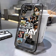 Classic Transparent Case Space Case Jay Chou For Iphone 11 13 14 7 8 Plus 12 13pro Max X Xs Max 7 8 Se 2020 Soft Cover