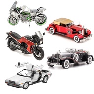 Multicolor 3D Metal Puzzle Vehicle Assembly Model Retro Car Model Packard Twelve Duesenberg J Delore