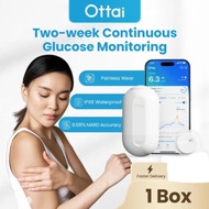 Ottai M8 CGM Continuous Glucose Monitor System 24h Real-time Blood Sugar Test No Finger Pricking